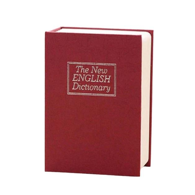 Сейф-книга Английский словарь 18 см Red (124114)