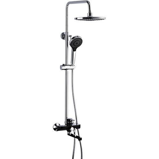 Душова система із змішувачем Frap H42 F2442 1033772 Чорний (102343)