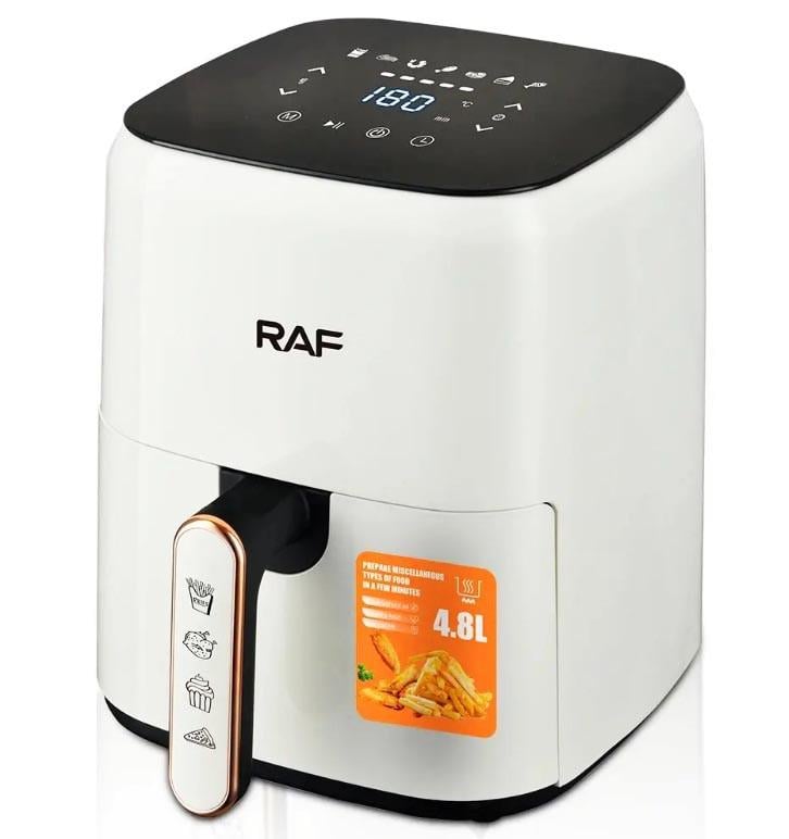 Мультипечь RAF Air Fryer R.5362 1500 Вт сенсорная 4,8 л Белая (2216776561)