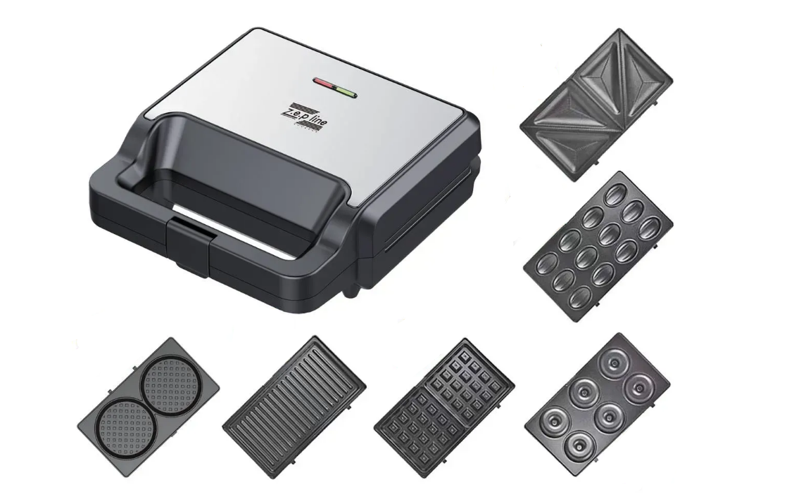 Гриль ZepLine ZP-812 2200 Вт с 6 сменными панелями (ML-04788)