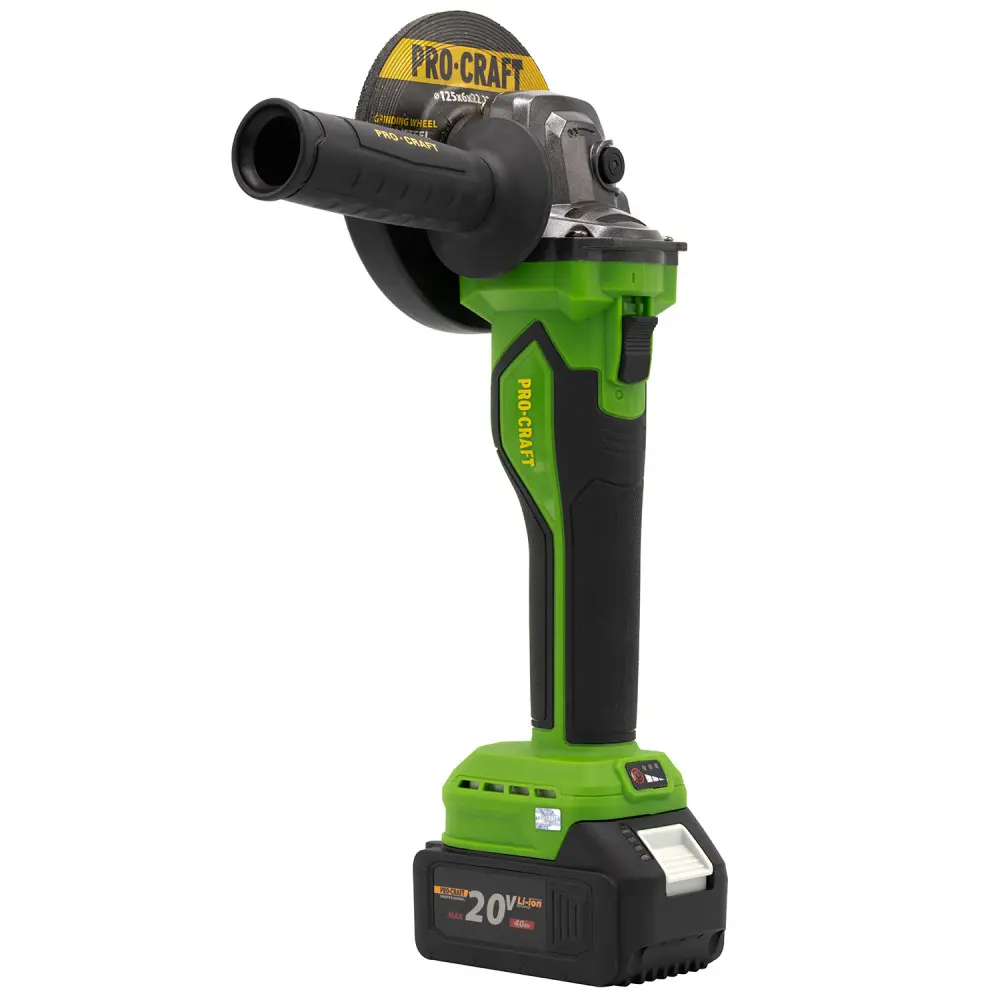Болгарка аккумуляторная ProCraft PGA-22 аккумуляторная без аккумулятора (030273)