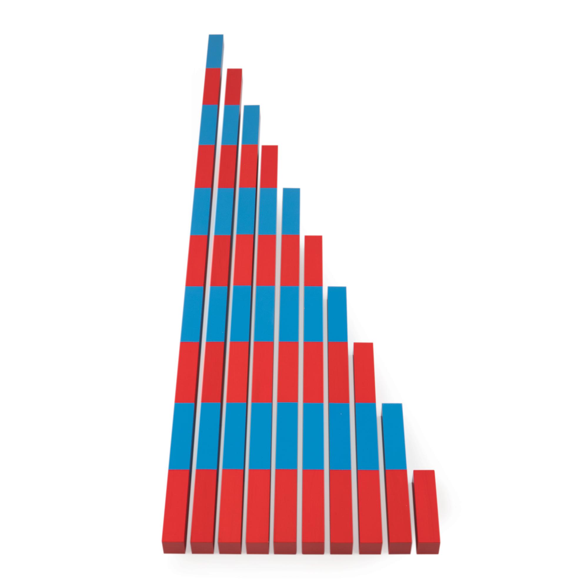Іграшка для дитини Дидактичний набір Математичні штанги (133)