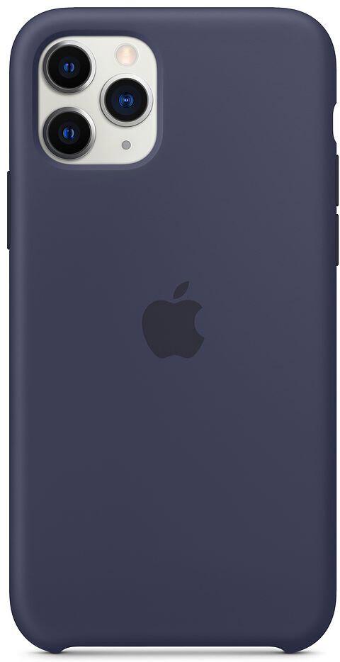 Чохол оригінальний силіконовий Silicone Case MWYW2ZM/A для Apple Iphone 11 Pro Max (6.5") Midnight Blue - фото 12