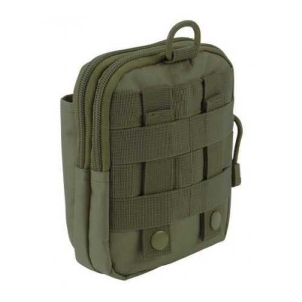 Сумка-подсумок Brandit Molle функциональная 17х16х4 см Green (8049-1)