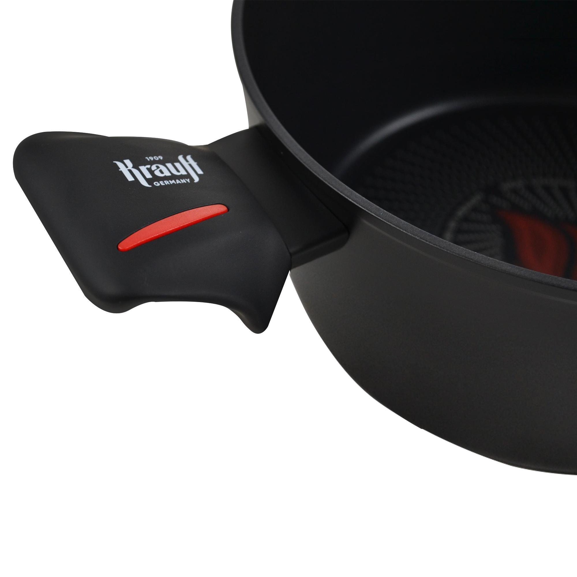 Каструля Krauff Smart Fry 4,3 л з дошкою кухонною Blatt (28822) - фото 5