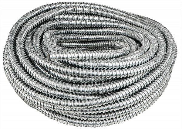 Металлорукав оцинкованный АСКО-УКРЕМ Light с протяжкой d 12 50 м (МЛ00017)