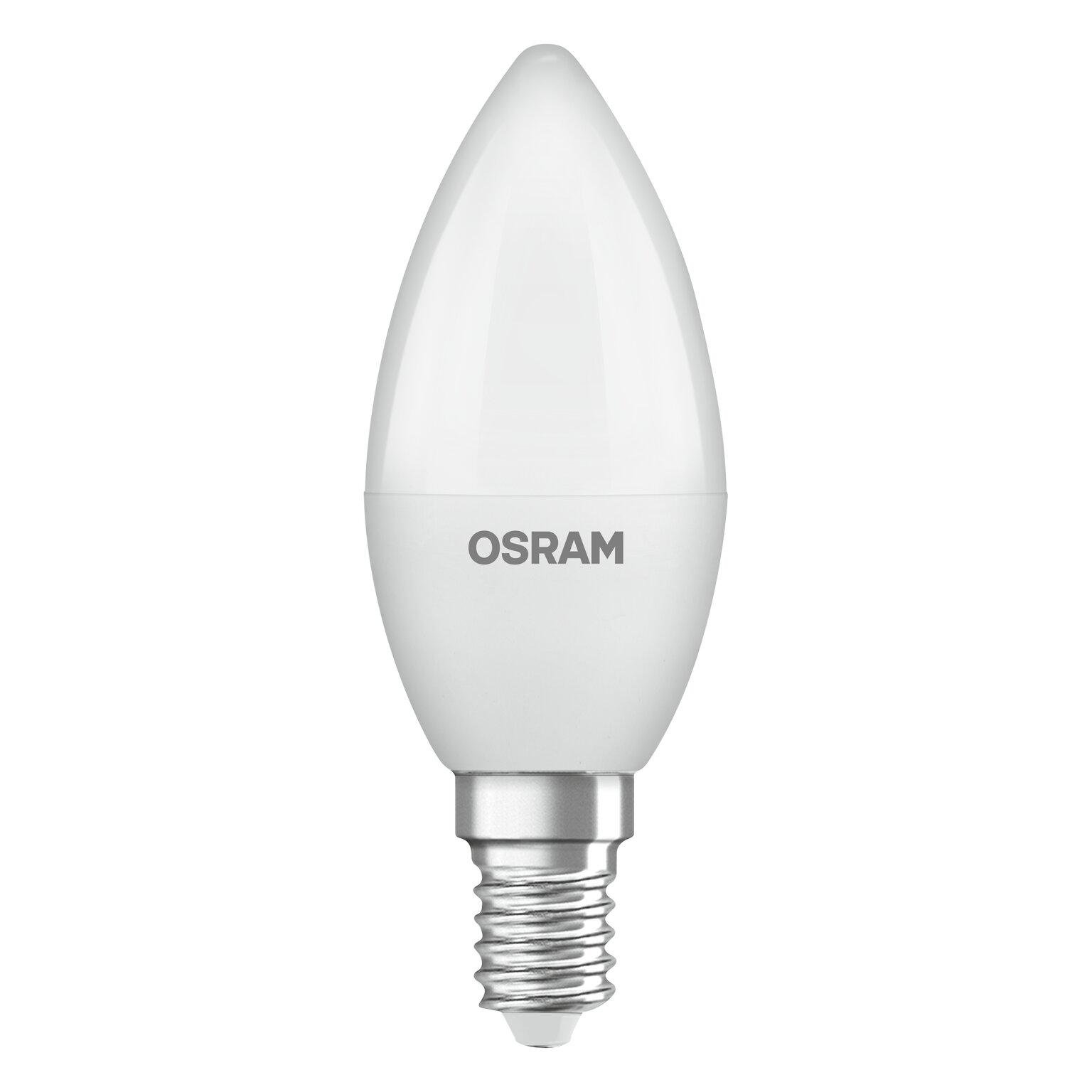 Лампа Osram LED STAR CL Свеча 7,5W 220V 806lm 4000K E14 39x115 мм (4099854022982)