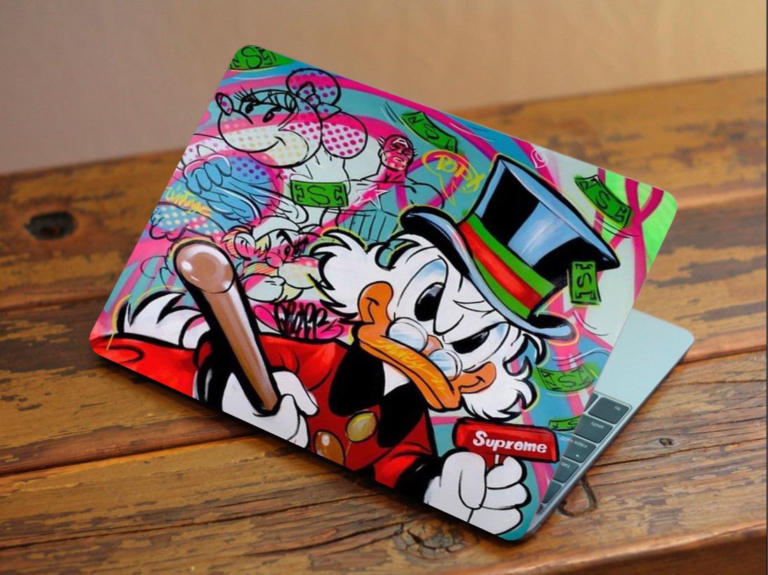 Захисна плівка-наклейка на ноутбук Скрудж Макдак 385х260 мм