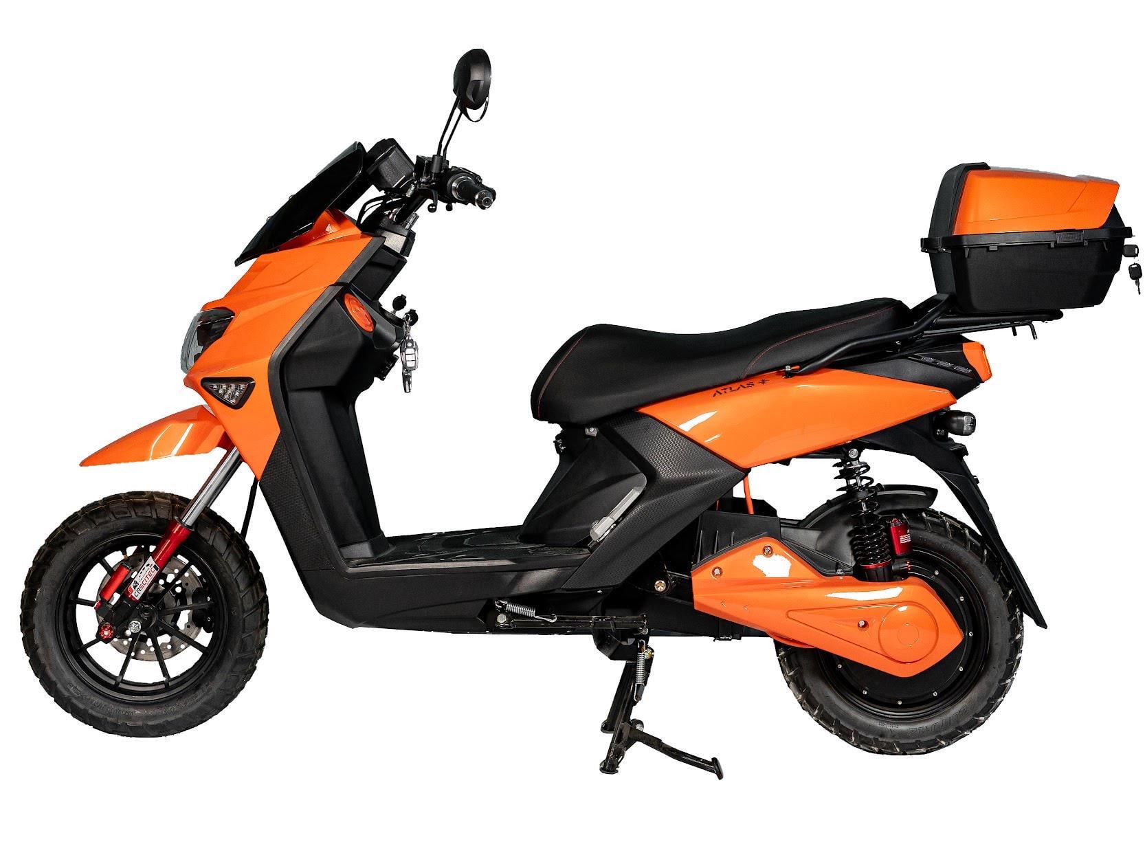 Электроскутер ATLAS Fox Lithium 2000 W Orange (3028)