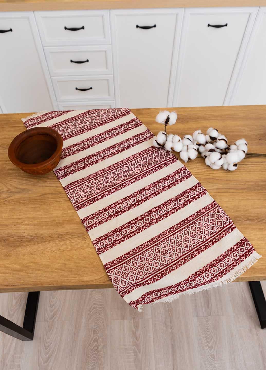 Полотенце вышитое с украинским орнаментом 75х35 см (кет2-5-35)