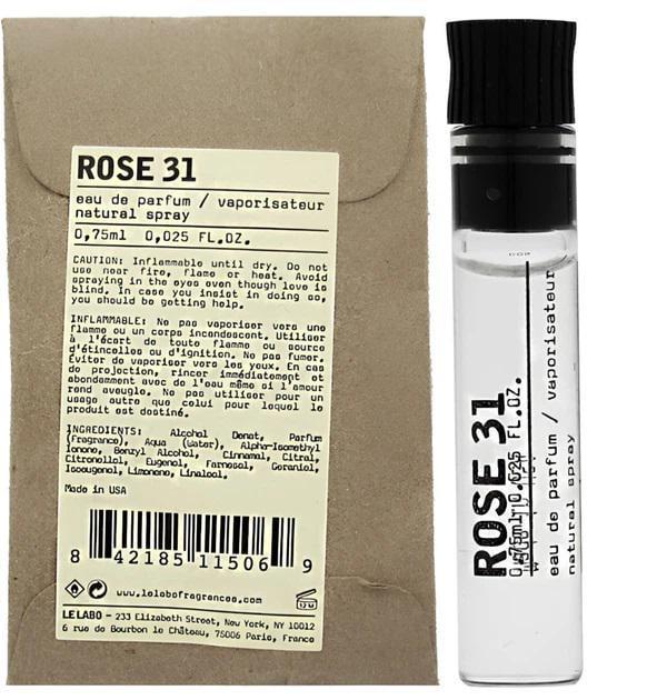 Парфюмированная вода унисекс Le Labo Rose 31 0,75 мл пробник (404873)