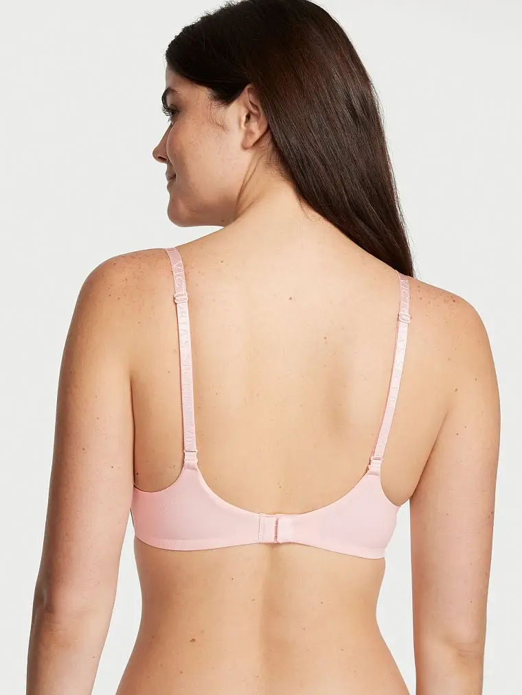 Бюстгальтер безкаркасний Victoria's Secret Lightly-Lined Wireless Bra 75D Бежевий (18515293) - фото 2