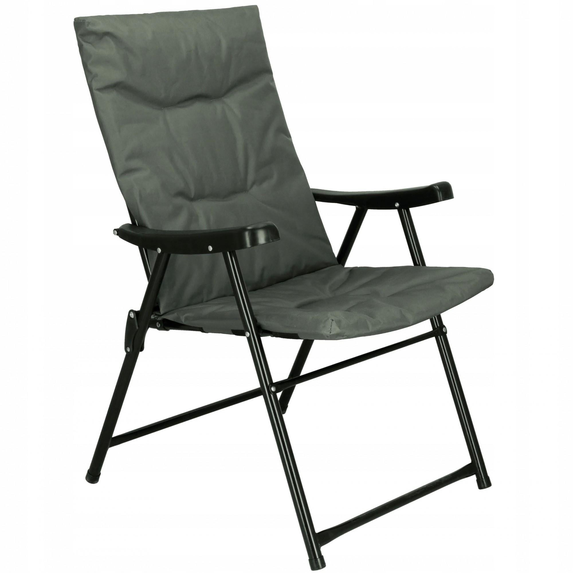 Кресло садовое складное Springos GC0064 Grey/Black (68910)