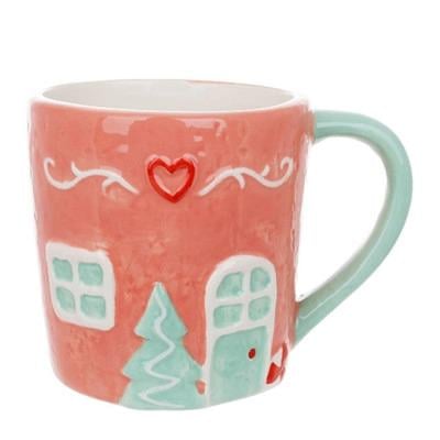 Чашка керамическая Зефирный домик 400 мл (33612)