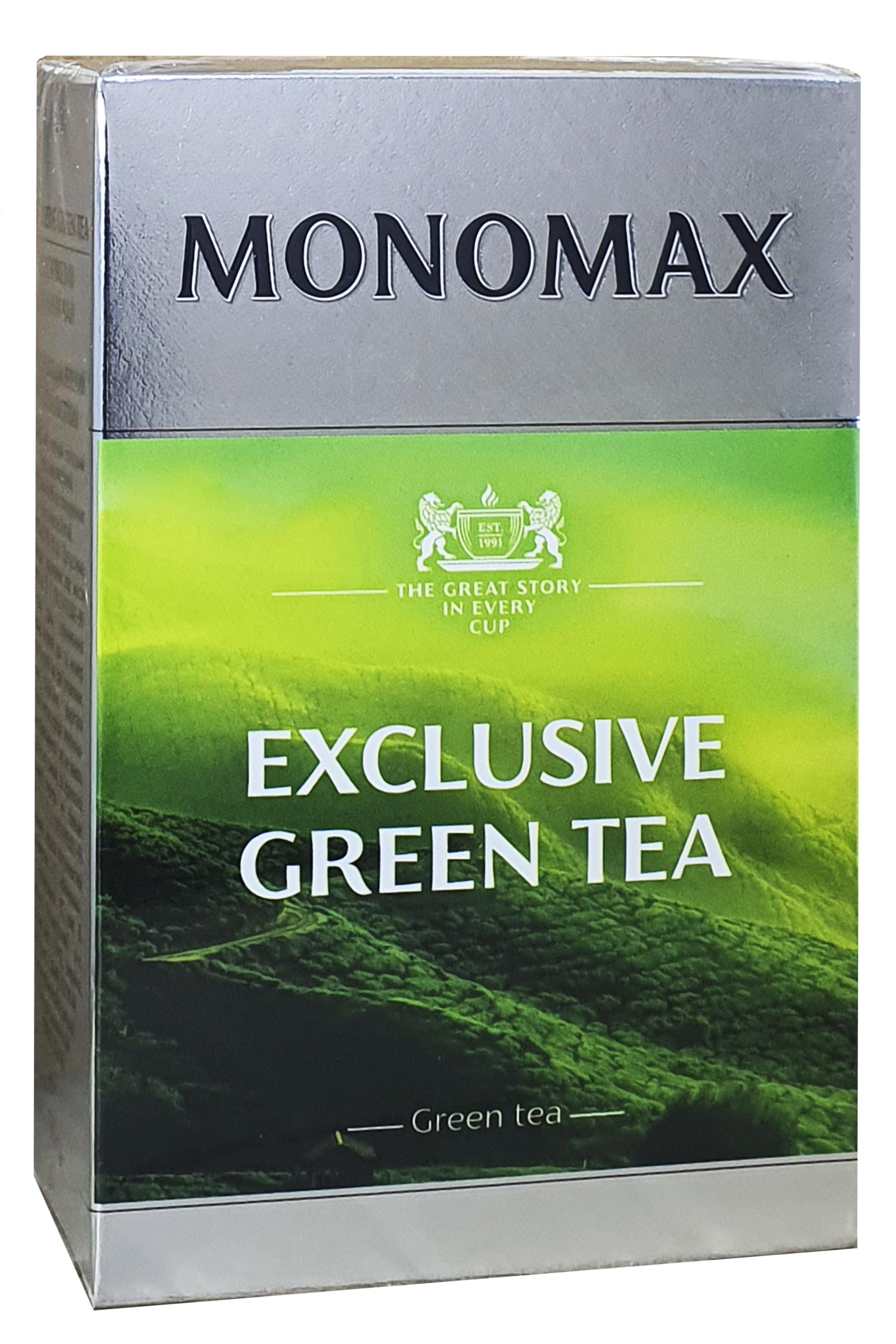 Чай зеленый Monomax Exclusive листовой 90г (52148)