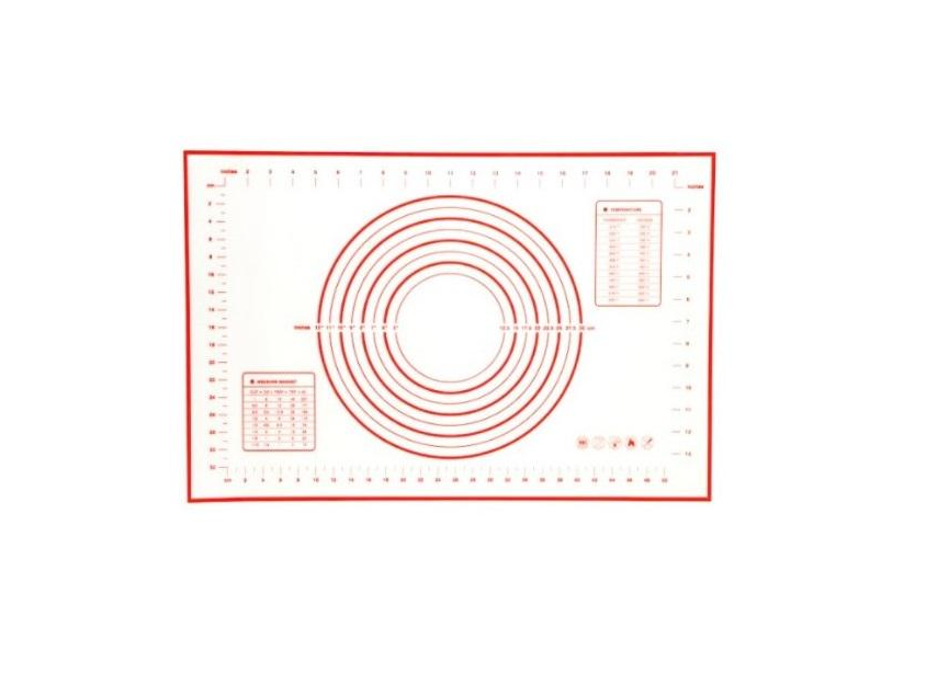 Килимок для розкачування для тіста AGB силіконовий 60х40 см - фото 2