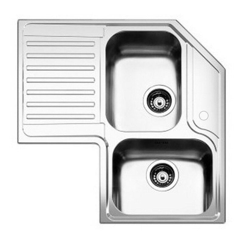 Мойка для кухни Apell Angolo ROAN2B90ILBC 830x830 мм матовая 0,7 мм (62813)