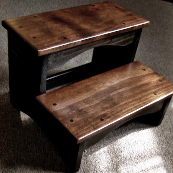 Скамейка-ступенька из дерева Малбери Венге/Капучино (ССТ-00241209)