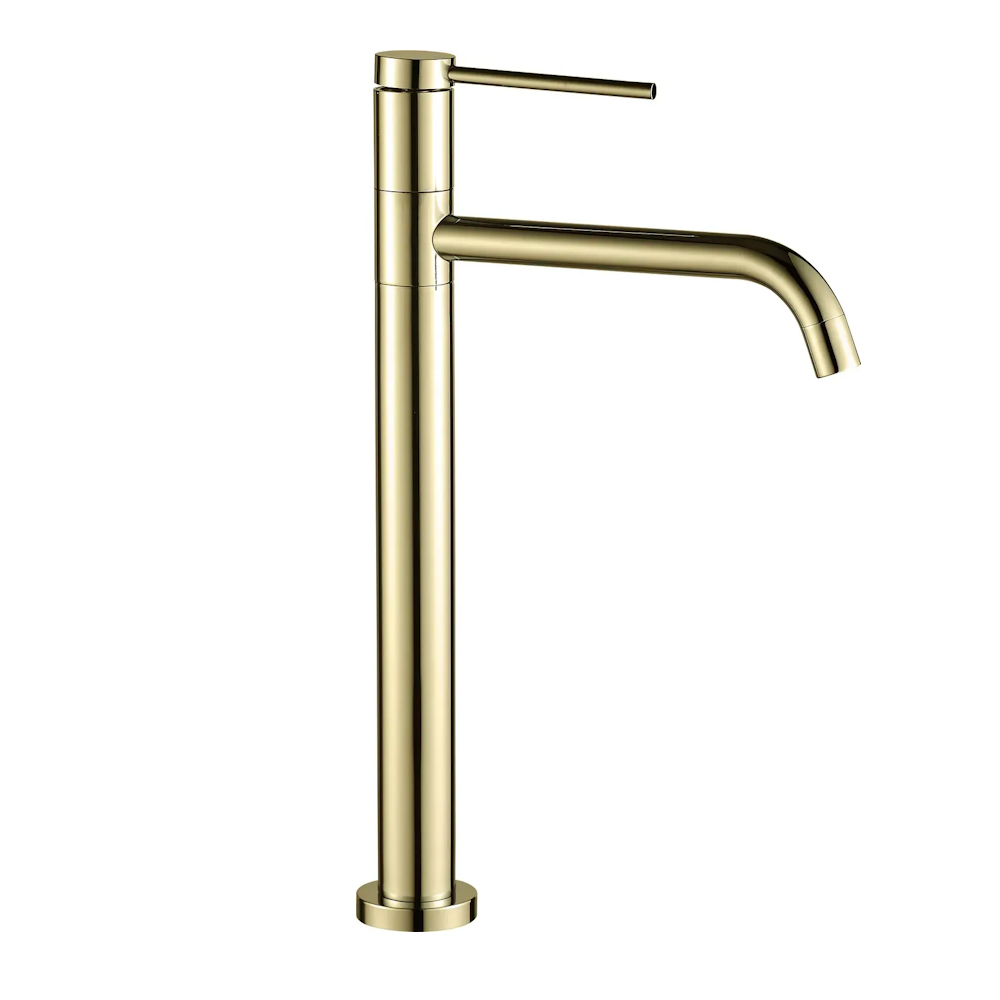 Змішувач для раковини VBI Velaro високий Золотий брашований (VBI-050301BG)