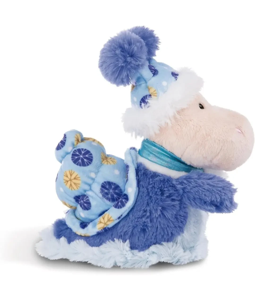 Мягкая игрушка Зимняя Улитка Силле NICI Cosy WInter Sille Snail 22 см Голубой (SKU-268)