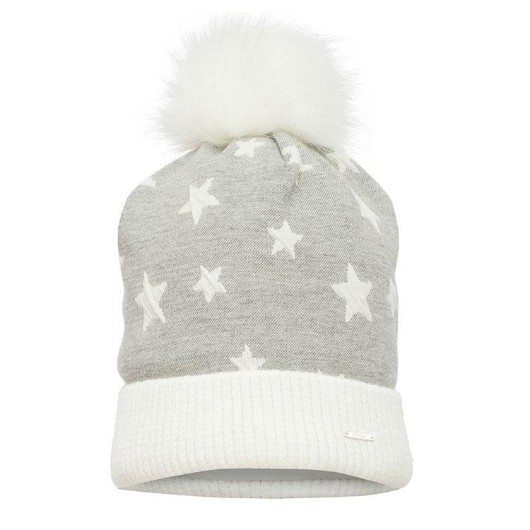 Шапка зимняя Broel р. 51 Серо-белый (KINIA)