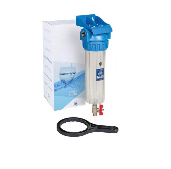 Магістральний фільтр Aquafilter з промиванням (FHPR1-3V-R)
