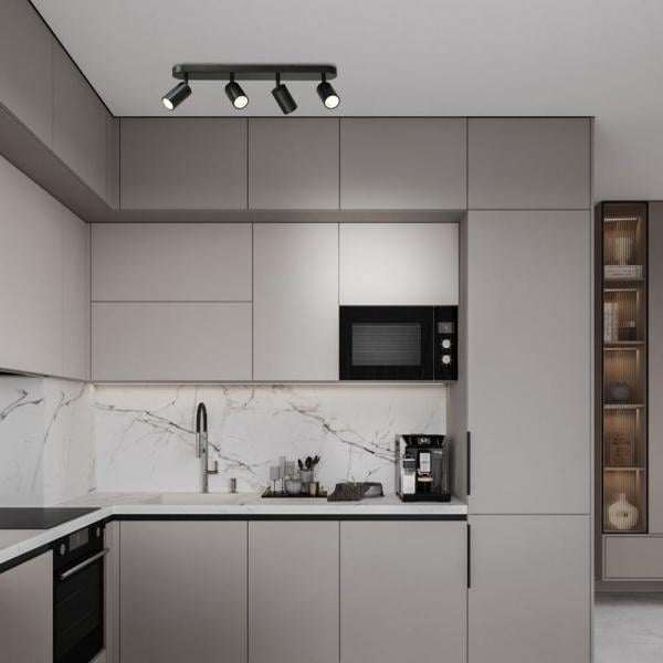 Светильник магнитный трековый Videx LA76B 8.5W 4000K 48V Black (29013353) - фото 3