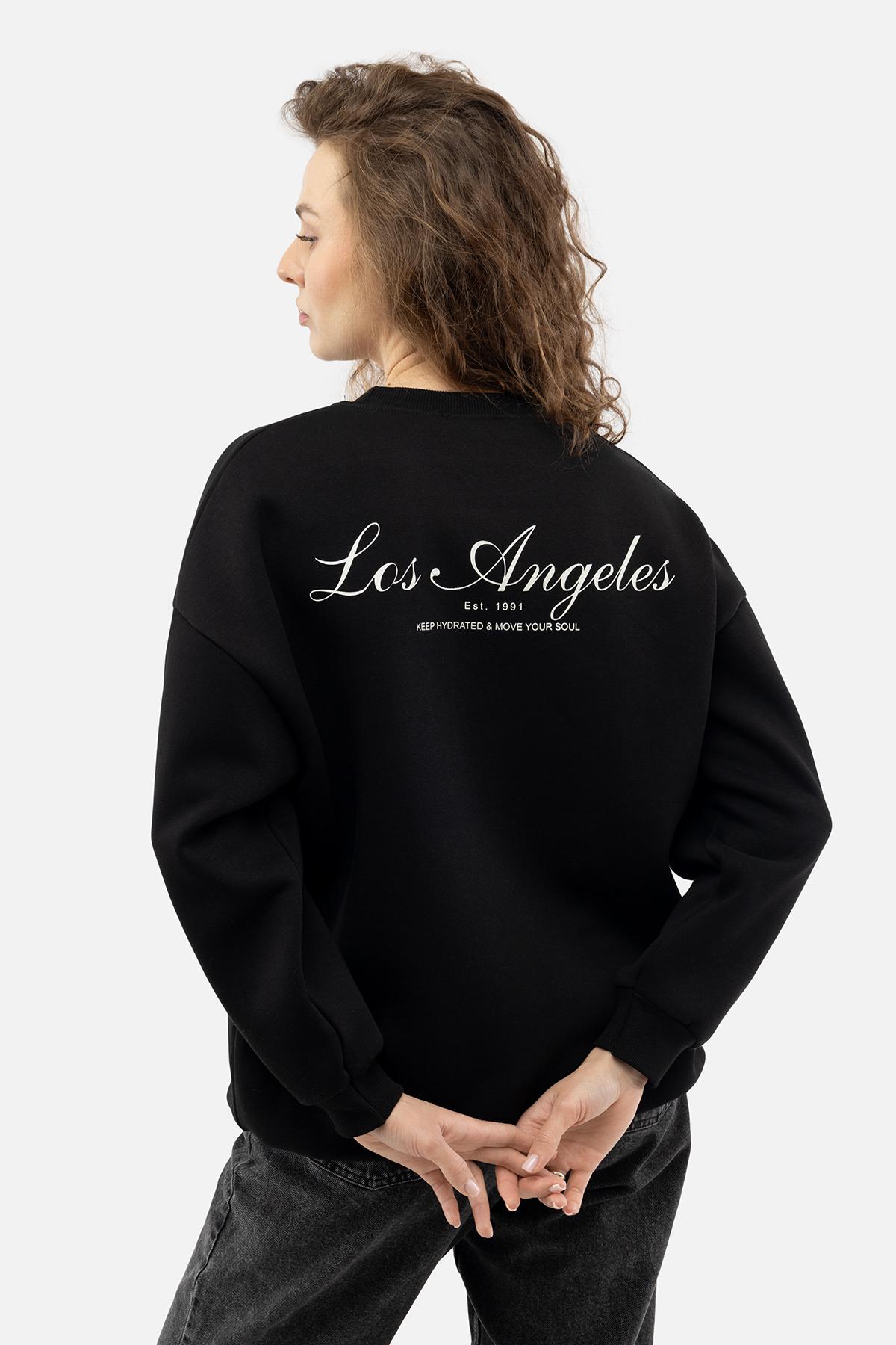 Свитшот женский ЦБ-00234311 р. 46 Черный (SKT000943723) - фото 4 Свитшот женский ЦБ-00234311 р. 46 Черный (SKT000943723) - фото 4