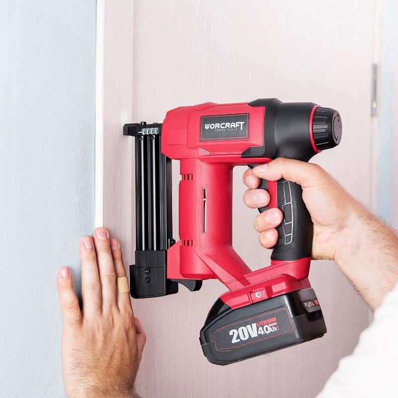 Степлер аккумуляторный комбинированный Worcraft CNS-S20Li с аккумулятором 4А и зарядным - фото 12