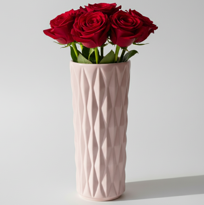 Ваза Nana ceramics Кашемир 20 см (9016)