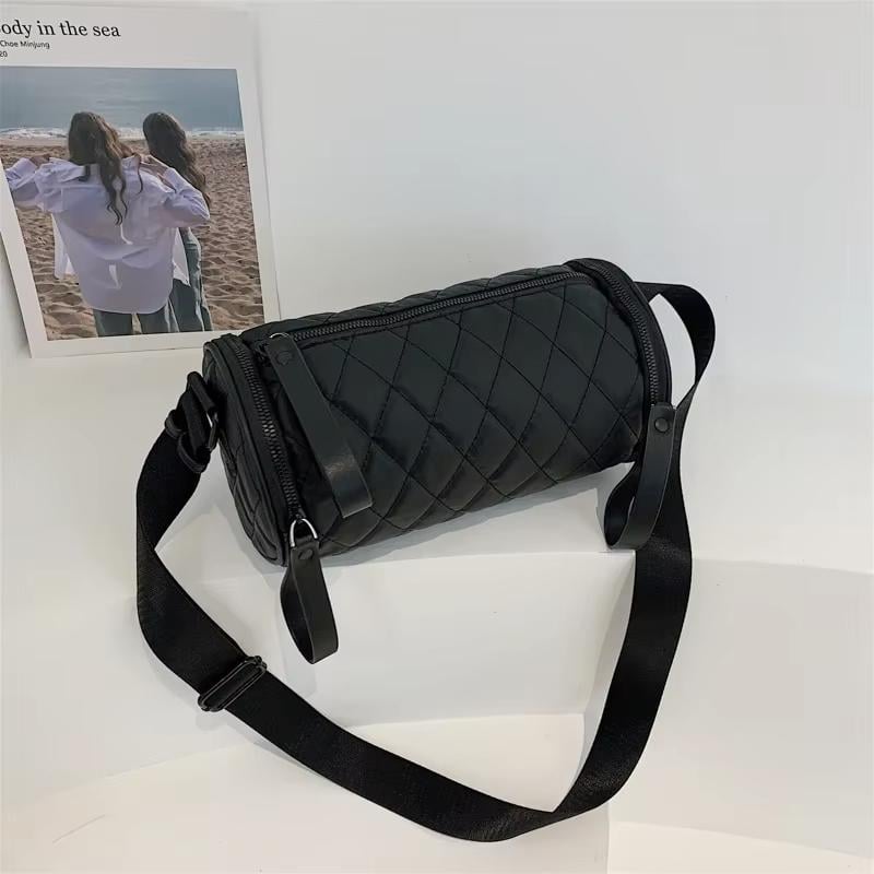Сумка крос-боді RomiasBag стьобана жіноча Чорний (2101) - фото 2