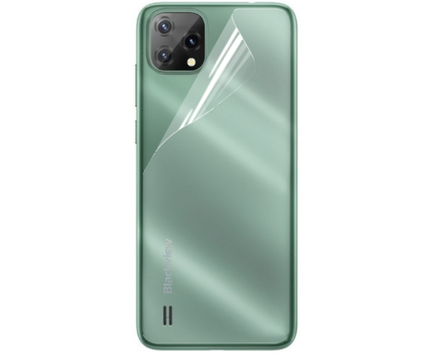 Противоударная гидрогелевая пленка Hydrogel Film для Blackview A55 на заднюю панель, Transparent Противоударная гидрогелевая пленка Hydrogel Film для Blackview A55 на заднюю панель, Transparent