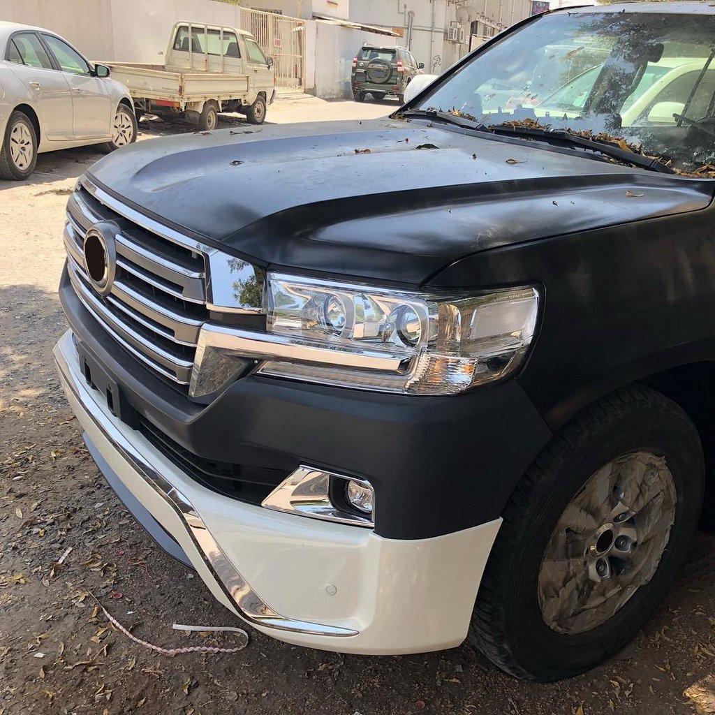 Комплект рестайлинга с LC200 2008-2015 на 2016 Executive 1234 Upgrade для Toyota Land Cruiser 200 разные материалы Под покраску