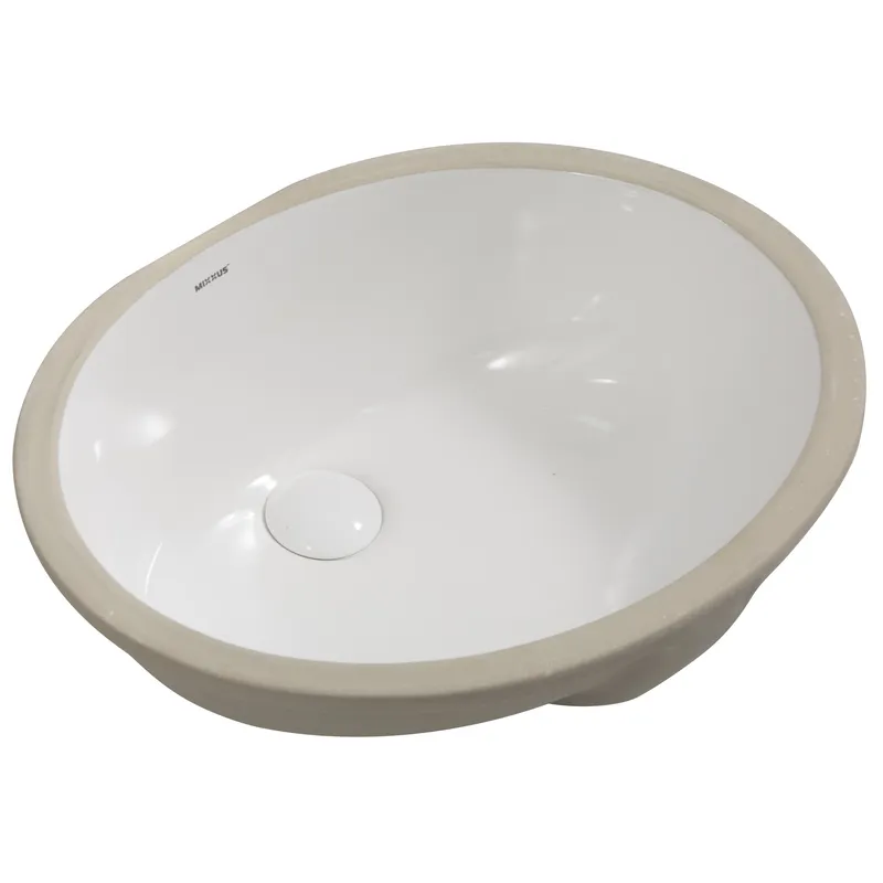 Раковина врізна під стільницю MIXXUS PREMIUM TOPPER-1701 495х405х205 мм з переливом (MP6568)