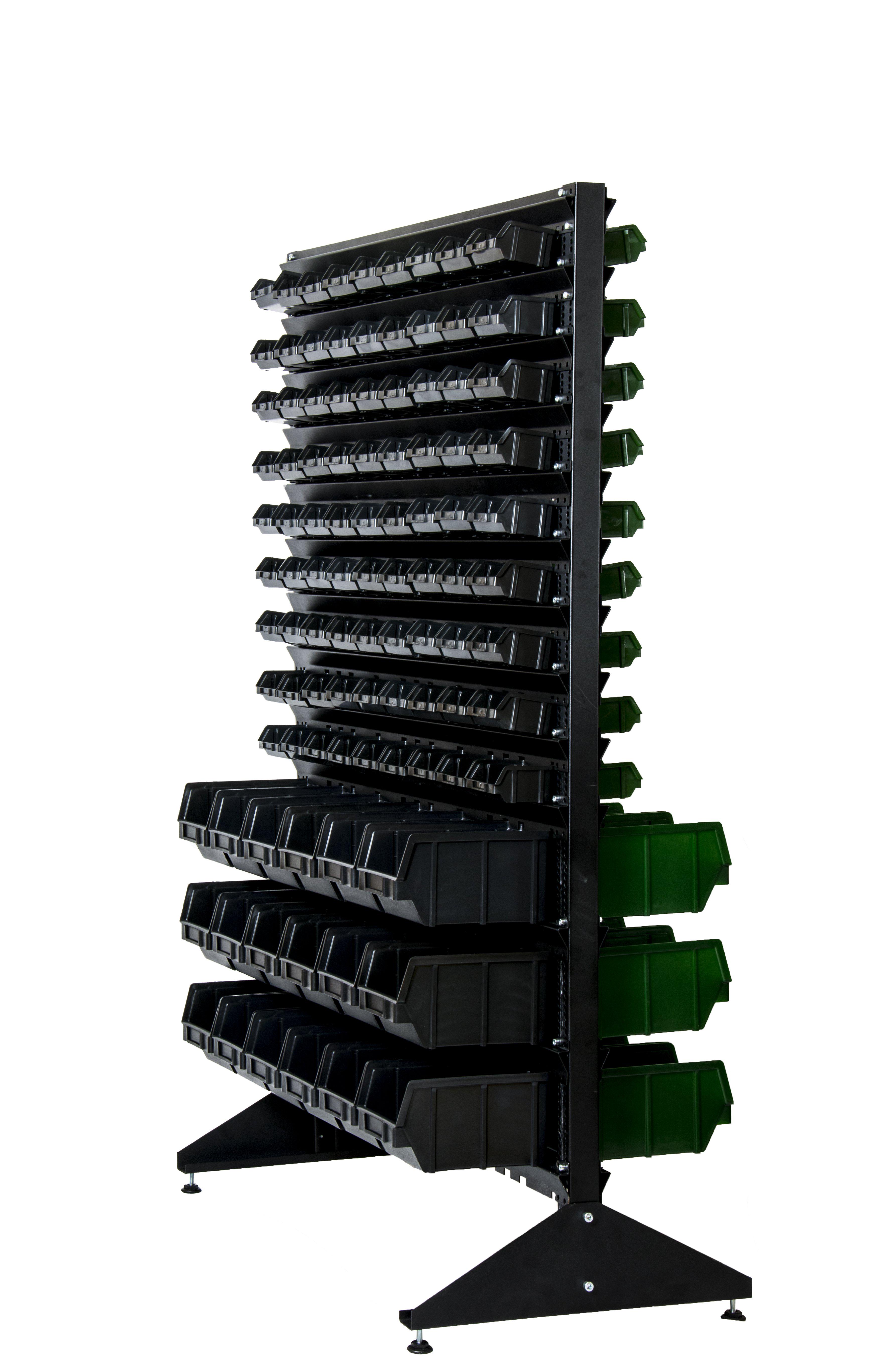Стелаж метизний із ящиками двосторонній (1012) - фото 4 Стелаж метизний із ящиками двосторонній (1012) - фото 4