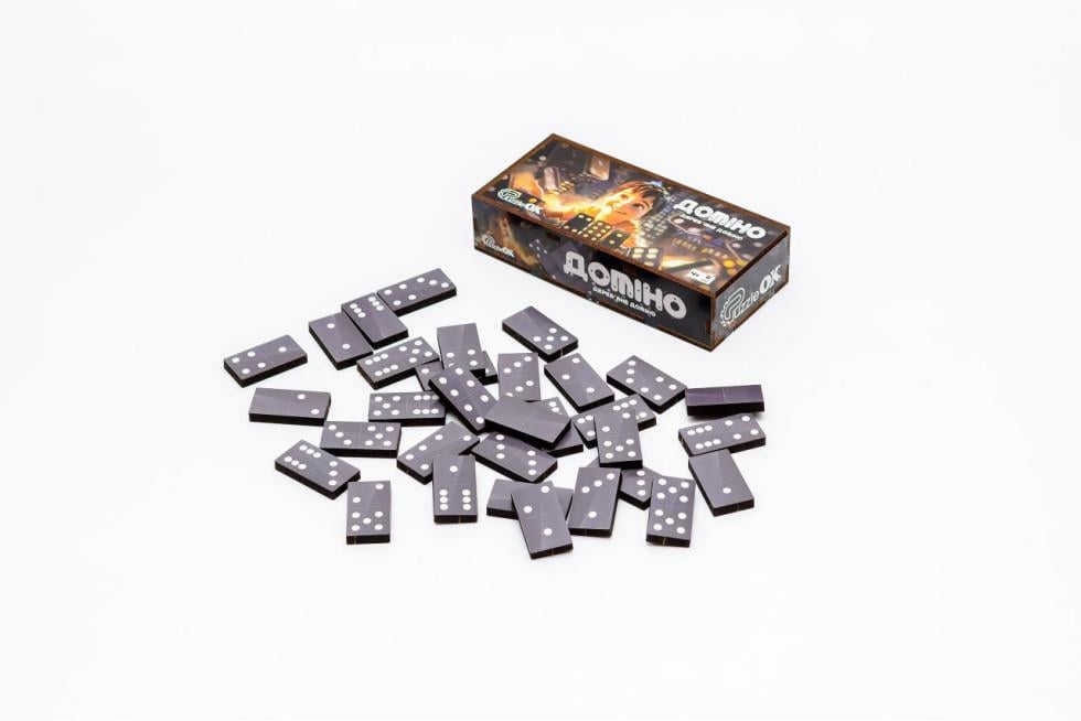 Игра детская настольная деревянная PuzzleOK Домино