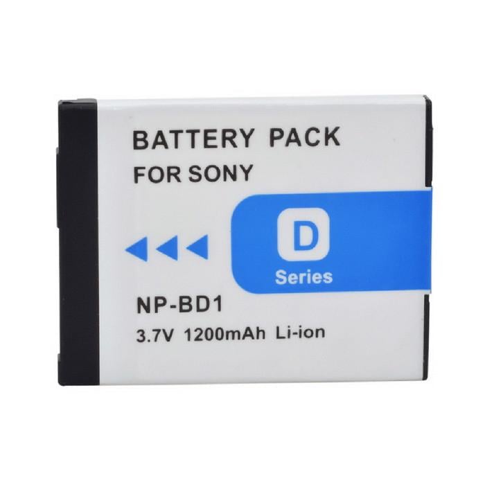 Аккумулятор NP-BD1 NP-FD1 аналог для фотоаппаратов Sony 1200 ma