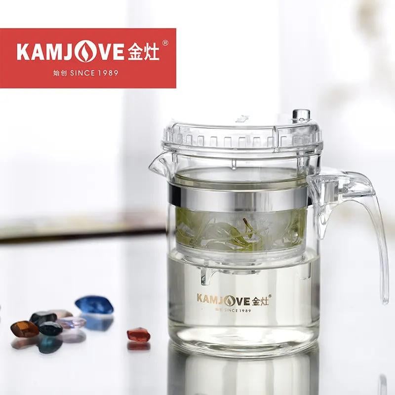 Типод для чаю, з кнопкою Kamjove TP-140 300 мл - фото 5 Типод для чаю, з кнопкою Kamjove TP-140 300 мл - фото 5