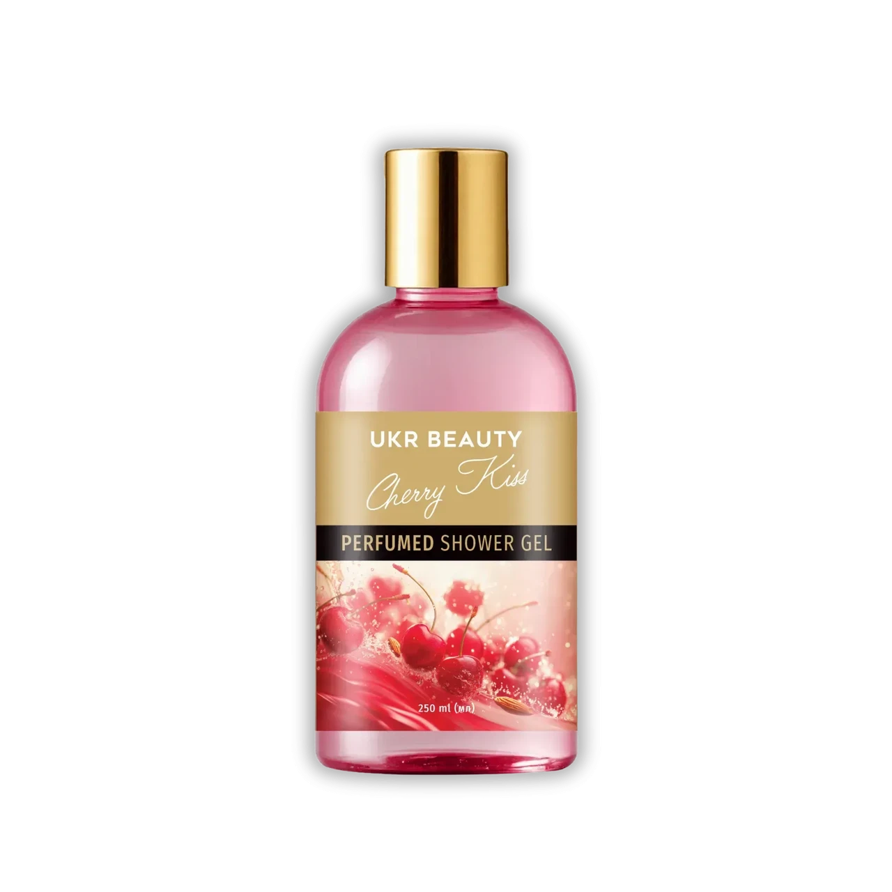 Гель для душа парфюмированный UKR BEAUTY Cherry Kiss 250 мл (2896707710)