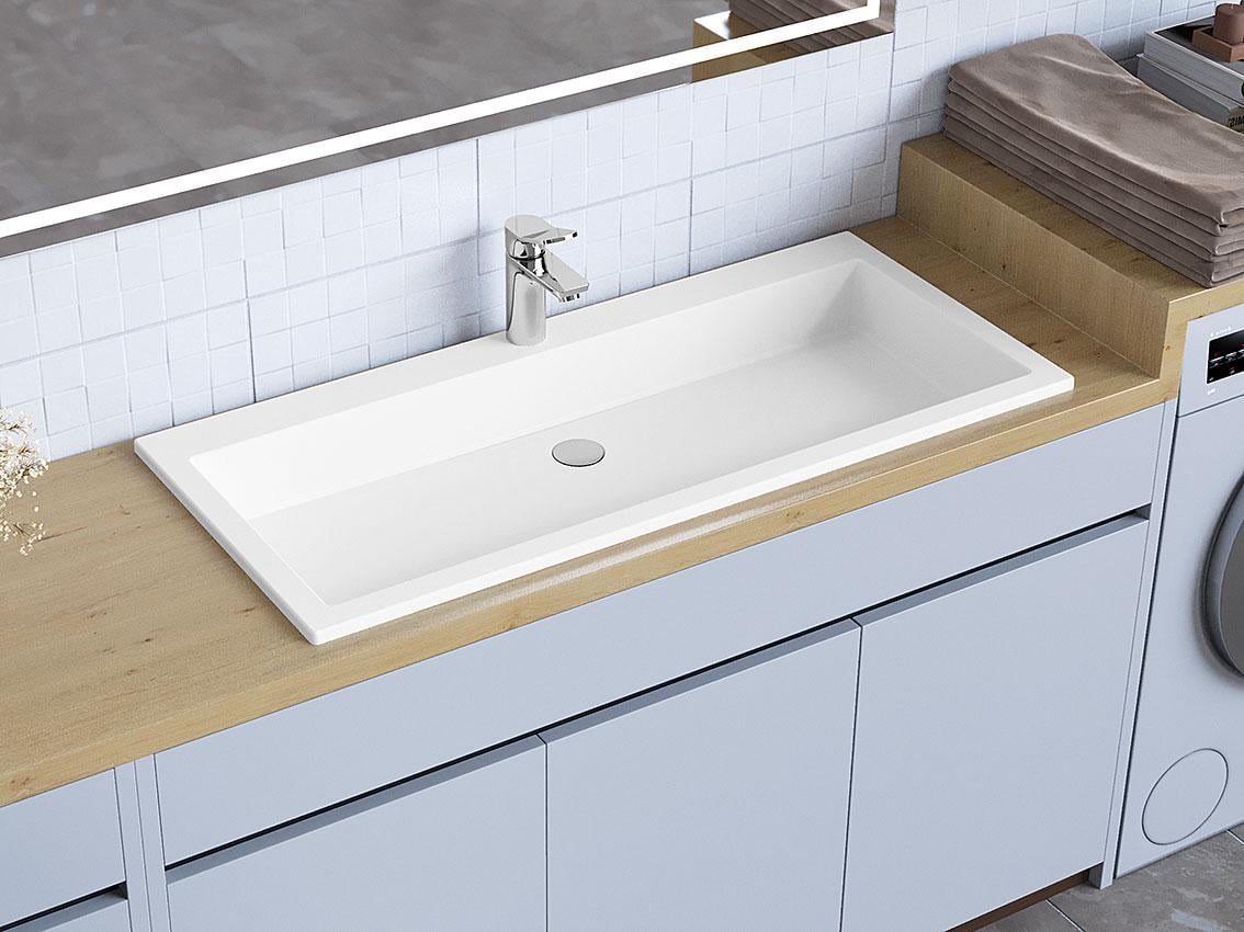 Умивальник накладний Luxor Revolt Low 100 (33546048)