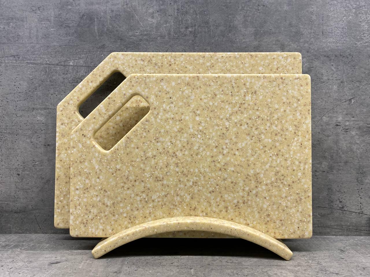 Набір кухонних дощок Eldorado із штучного акрилового каменю 2 шт. (23853375) Набір кухонних дощок Eldorado із штучного акрилового каменю 2 шт. (23853375)