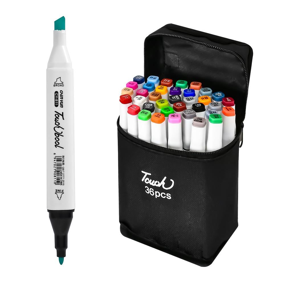 Маркеры двусторонние WW00893 36 цветов (2200000334015)