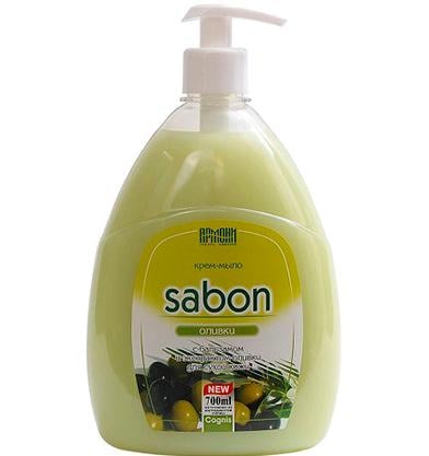 Жидкое крем-мыло Армони Sabon Оливки с дозатором 700 мл