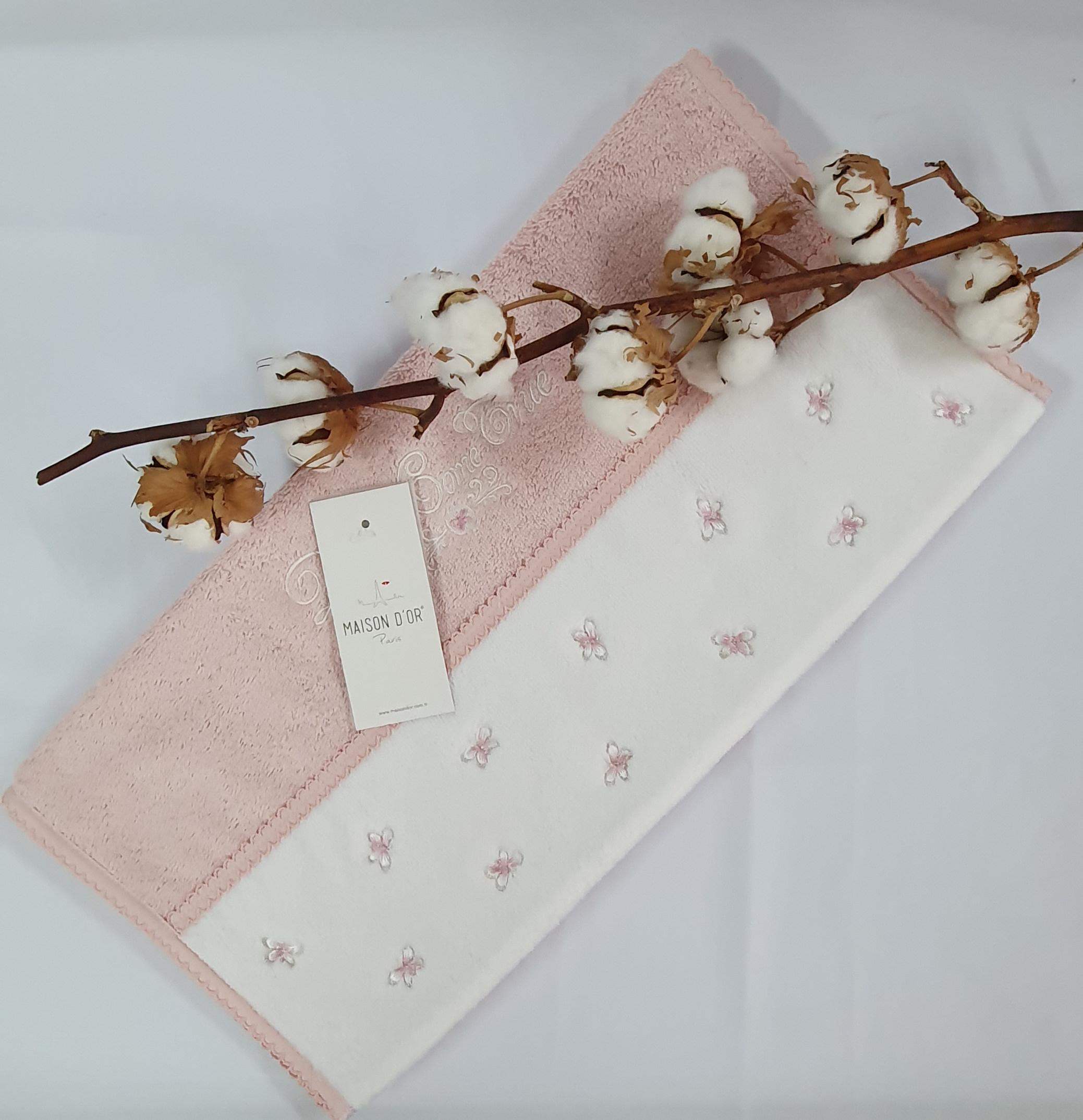 Рушник Maison D'or Lavoine Butterfly 50x100 Rose (03MD33Bb04) - фото 1 Рушник Maison D'or Lavoine Butterfly 50x100 Rose (03MD33Bb04) - фото 1