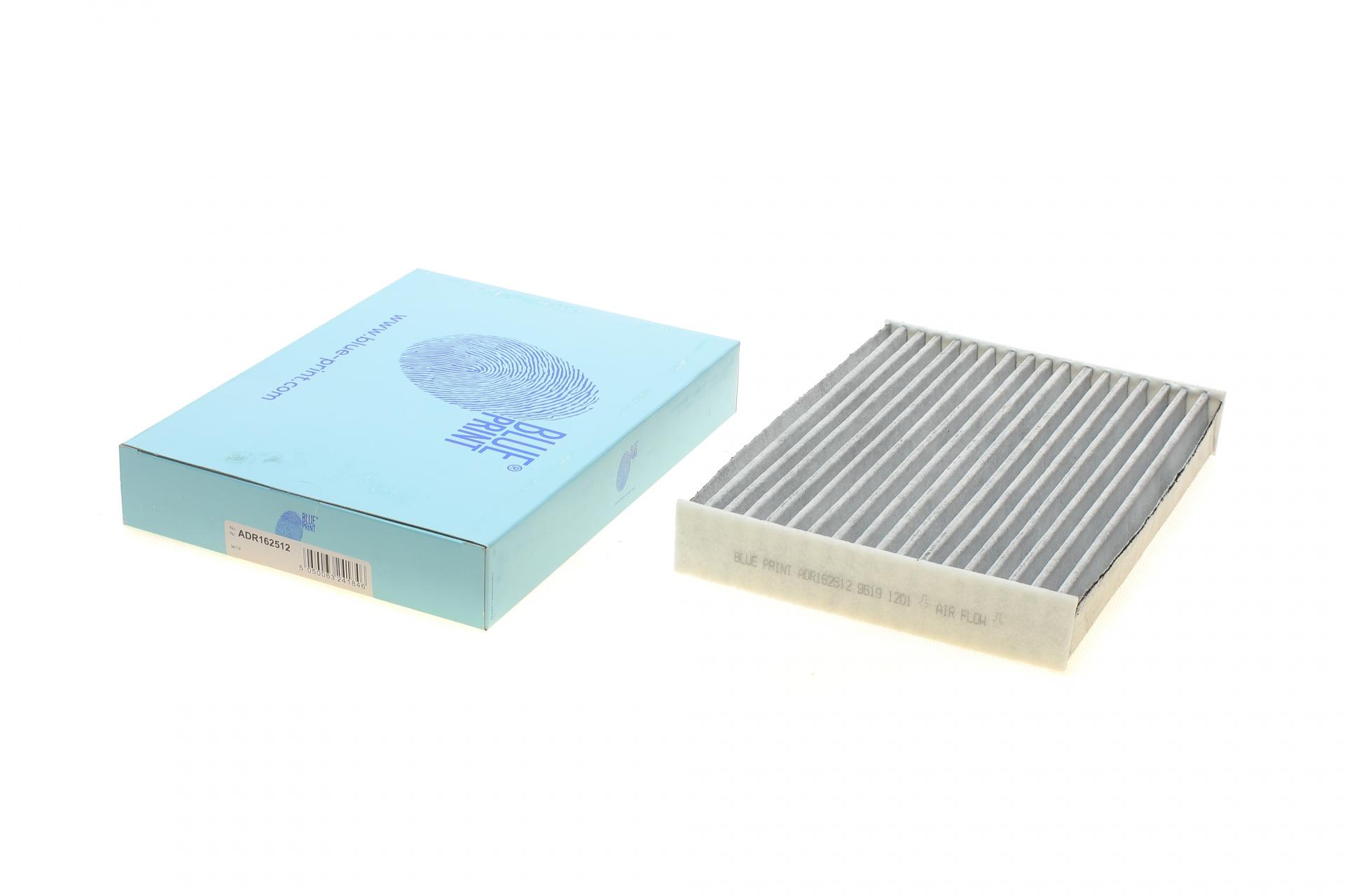 Фильтр салона BLUE PRINT для Dacia Dokker/Lodgy/Renault Zoe 12- угольный (ADR162512)