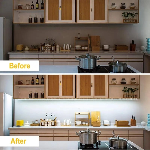 Світлодіодна стрічка з датчиком руху USB 5V 2 м Білий (13949148) - фото 9