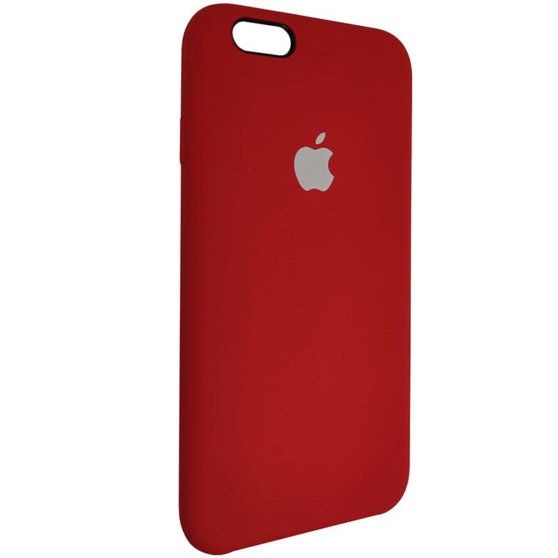 Чехол Copy Silicone Case iPhone 6 China Red (29caa1-3926)