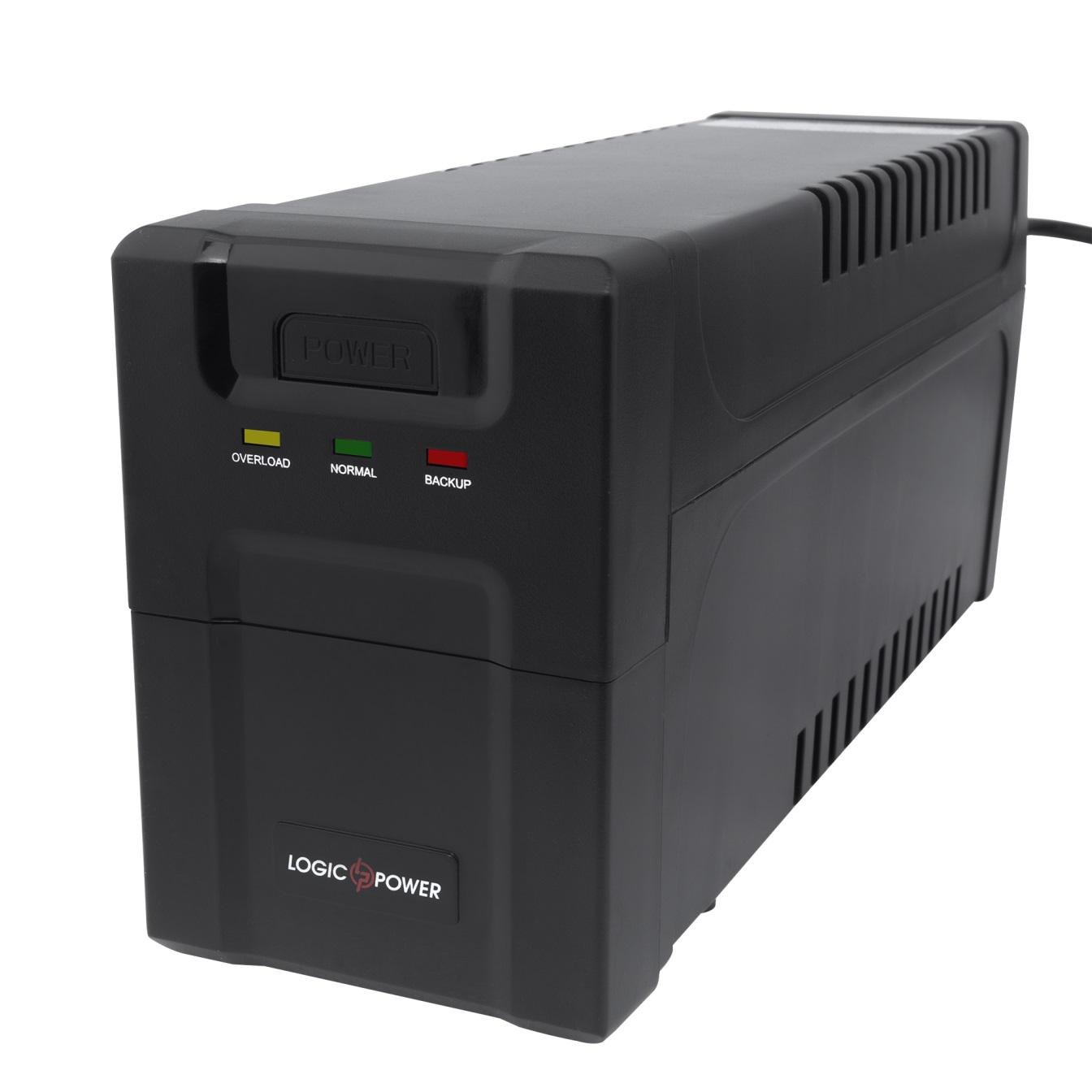 Джерело безперебійного живлення LogicPower 600VA-P пластик (LP10003)