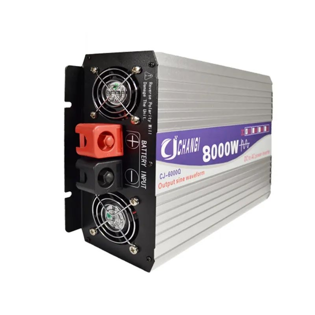 Перетоврювач напруги CHANGI CJ-8000Q 12 / 230 В інвертор чиста синусоїда 8000W/4000W (8000Q) - фото 3 Перетоврювач напруги CHANGI CJ-8000Q 12 / 230 В інвертор чиста синусоїда 8000W/4000W (8000Q) - фото 3