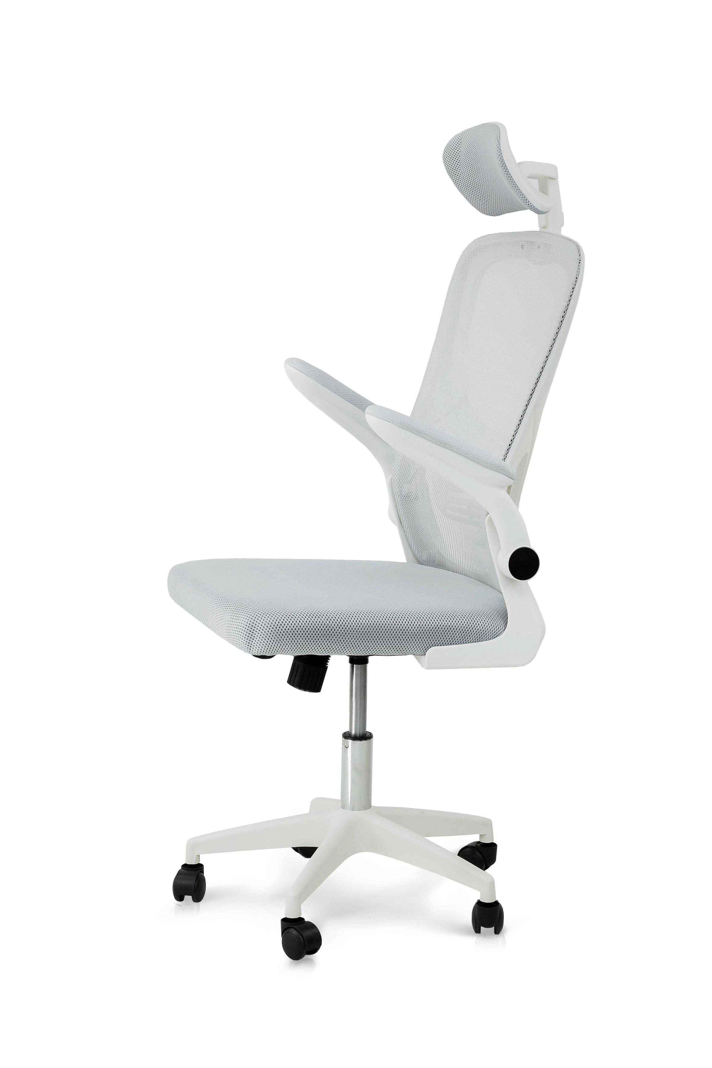 Офісне крісло Comfort Line TONUS Білий/Світло-сірий (TNSWG-124947) - фото 4